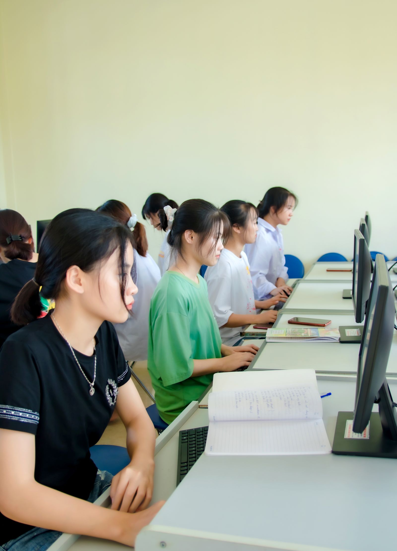 Students in a Highline classroom
